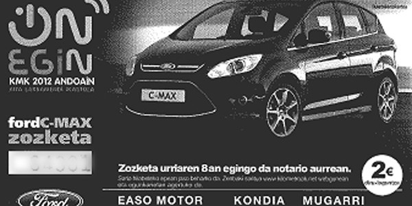 Kilometroak sortea un Ford C-MAX