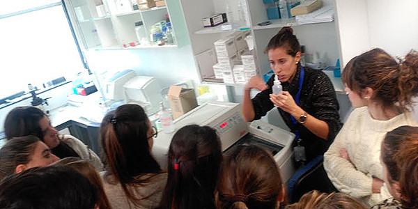 Nuestros alumnos en BioDonostia