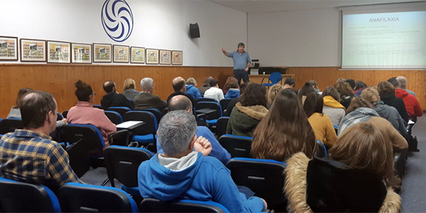 Un momento de una de las sesiones de formación