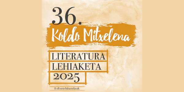 Alumnado premiado en el certamen literario Koldo Mitxelena
