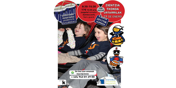 Imagen del cartel de Zientzia Txokoa