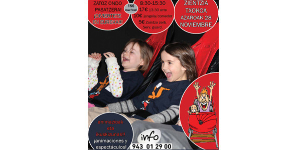 Cartel de Zientzia Txokoa