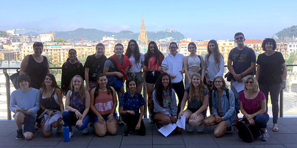 Nos visitan alumnos de San Diego
